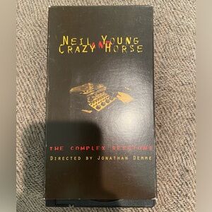 RARE Neil Young and Crazy Horse VHS Tape